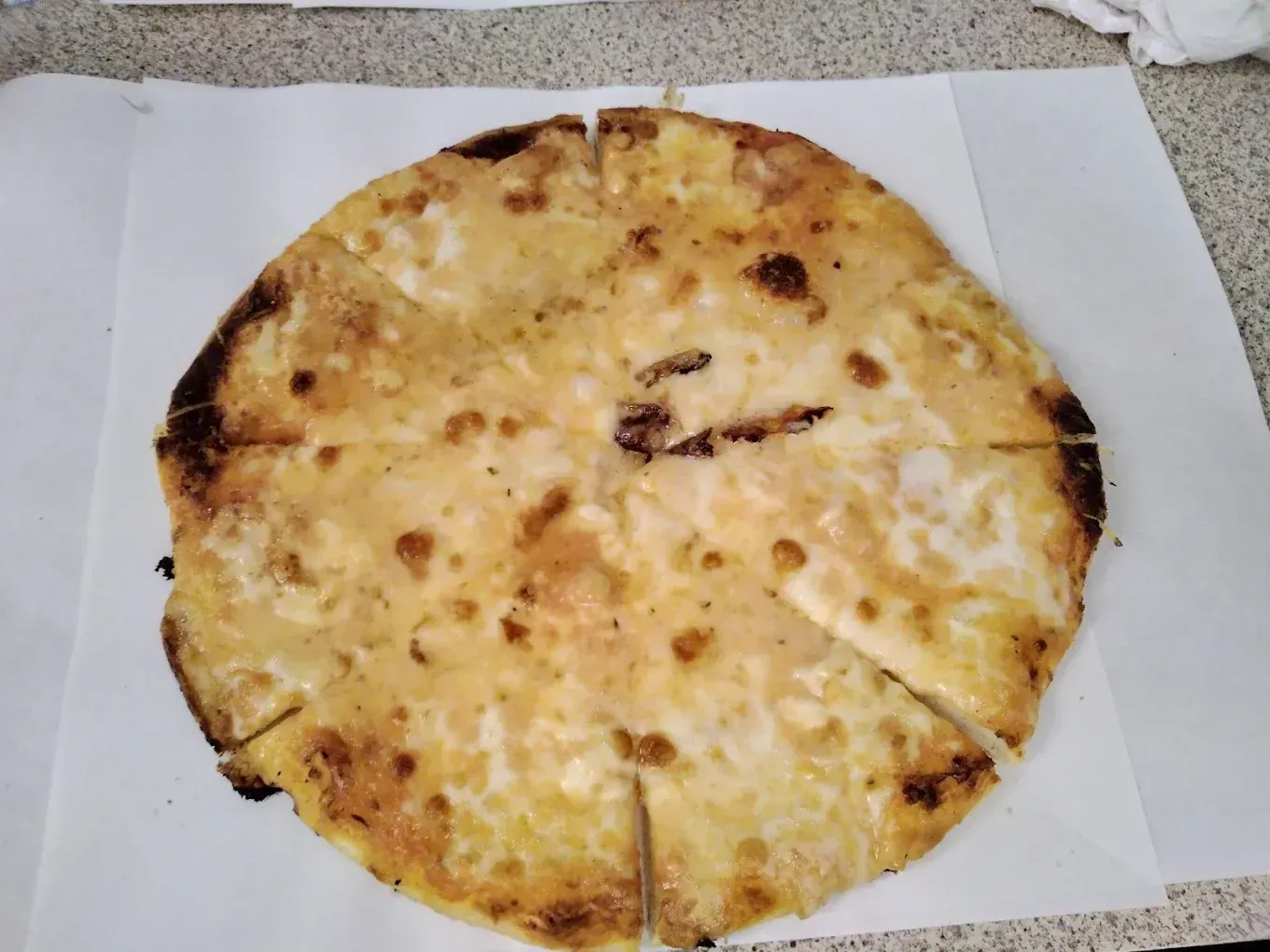 Pizza al padellino della Pizzeria Giuseppe a Ferrara