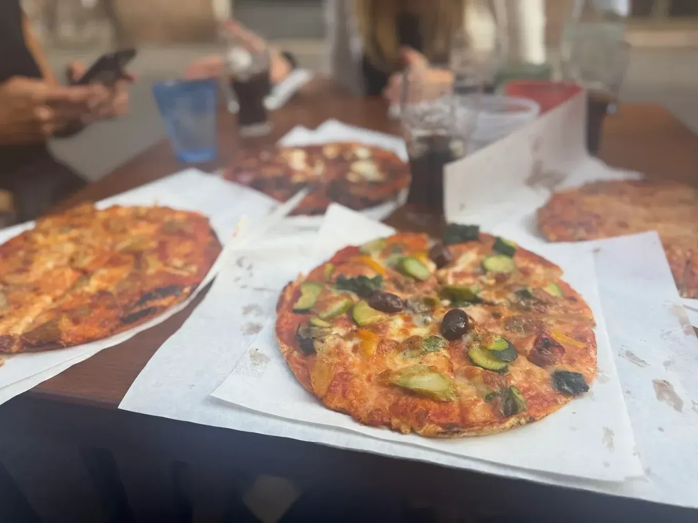 Preparazione delle pizze